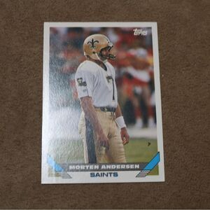 Morten Andersen #367 Football Card